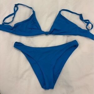 Dippin' Daisy's Vibrant Royal Blue Bikini Set